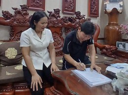 Xã Hát Môn tích cực triển khai lấy ý kiến việc sắp xếp thôn bảo đảm công khai, minh bạch