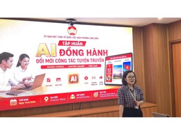 Uỷ ban MTTQ Việt Nam phường Long Biên tổ chức tập huấn ứng dụng trí tuệ nhận tạo (AI) trong công tác truyền thông, tuyên truyền