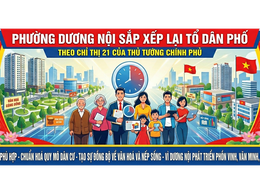Phường Dương Nội dự kiến sắp xếp, tổ chức lại 21 tổ dân phố phù hợp yêu cầu quản lý trong giai đoạn mới