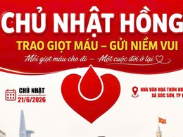 XÃ SÓC SƠN PHÁT ĐỘNG HƯỞNG ỨNG NGÀY HỘI HIẾN MÁU TÌNH NGUYỆN NĂM 2026