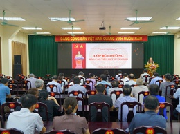 Bồi dưỡng kỹ năng, nghiệp vụ cho đội ngũ báo cáo viên, tuyên truyền viên quý II năm 2026