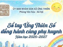Giới Thiệu Sổ Tay Ứng Thiên Số – Đồng Hành Cùng Phụ Huynh Và Đẩy Mạnh Tuyên Truyền Tuyển Sinh Đầu Cấp Năm Học 2026-2027