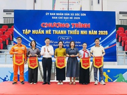 SÓC SƠN KHAI MẠC CHƯƠNG TRÌNH TẬP HUẤN HÈ THANH THIẾU NHI NĂM 2026