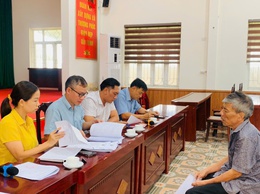 UBND xã Thượng Phúc xét duyệt hồ sơ xác định mức độ khuyết tật đợt tháng 6 năm 2026
