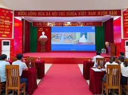 Thượng Phúc tham dự Hội nghị trực tuyến về Hội thảo khoa học cấp quốc gia về hoàn thiện mô hình chính quyền địa phương 2 cấp