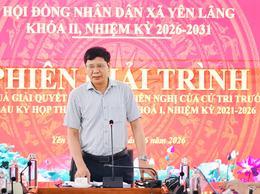 PHIÊN GIẢI TRÌNH VỀ KẾT QUẢ GIẢI QUYẾT CÁC Ý KIẾN, KIẾN NGHỊ CỦA CỬ TRI TRƯỚC VÀ SAU KỲ HỌP THỨ 2 HĐND XÃ KHÓA I