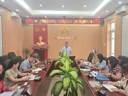 Đảng ủy phường Phúc Lợi kiểm tra công tác phòng, chống tham nhũng và thực hành tiết kiệm, chống lãng phí, tiêu cực