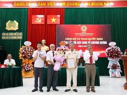 Đại hội thành lập Hội Cựu Công an nhân dân xã Chương Dương nhiệm kỳ 2026 – 2031