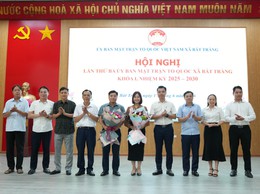 Uỷ ban MTTQ Việt Nam xã Bát Tràng tổ chức hội nghị lần thứ Ba đánh giá kết quả hoạt động 6 tháng đầu năm 2026