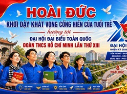 Hoài Đức khơi dậy khát vọng cống hiến của tuổi trẻ hướng tới Đại hội đại biểu toàn quốc Đoàn TNCS Hồ Chí Minh lần thứ XIII