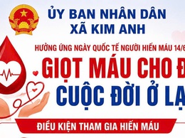 TOÀN DÂN HƯỞNG ỨNG PHONG TRÀO HIẾN MÁU TÌNH NGUYỆN XÃ KIM ANH NĂM 2026.