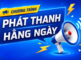 Chương trình phát thanh hằng ngày xã Ứng Thiên chiều ngày 9/6/2026, sáng ngày 10/6/2026