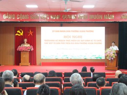 Phường Xuân Phương triển khai kế hoạch sắp xếp Tổ dân phố trên địa bàn phường