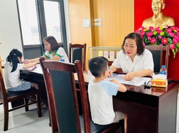 Trường mầm non Ánh Sao tổ chức khảo sát đánh giá năng lực cho trẻ mẫu giáo lớn trước khi vào lớp 1