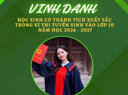 NHỮNG TIN VUI ĐẦU TIÊN TRONG MÙA TUYỂN SINH LỚP 10