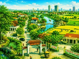 Thông báo về việc tổ chức Hội nghị lấy ý kiến Nhân dân về sắp xếp thôn, tổ dân phố trên địa bàn xã Ô Diên