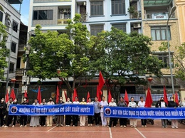 Phường Xuân Đỉnh hưởng ứng Ngày ASEAN phòng chống sốt xuất huyết