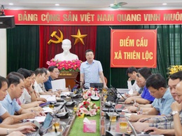 BCĐ bồi thường, hỗ trợ và tái định cư xã Thiên Lộc tổ chức hội nghị giao ban tháng 6/2026