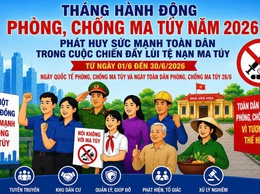 Hưởng ứng tháng hành động phòng, chống ma túy năm 2026