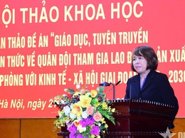 ĐẨY MẠNH TUYÊN TRUYỀN NÂNG CAO NHẬN THỨC VỀ QUÂN ĐỘI THAM GIA LAO ĐỘNG SẢN XUẤT, KẾT HỢP QUỐC PHÒNG VỚI KINH TẾ - XÃ HỘI
