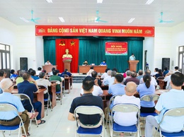 Tổ đại biểu số 01 HĐND xã Phú Nghĩa tiếp xúc cử tri cụm Phú Nghĩa trước kỳ họp thường lệ giữa năm 2026
