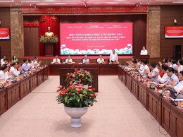PHƯỜNG SƠN TÂY THAM DỰ HỘI THẢO KHOA HỌC CẤP QUỐC GIA VỀ HOÀN THIỆN MÔ HÌNH CHÍNH QUYỀN ĐỊA PHƯƠNG HAI CẤP