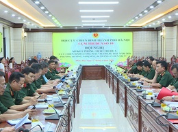 CỤM THI ĐUA SỐ 10 HỘI CỰU CHIẾN BINH THÀNH PHỐ HÀ NỘI SƠ KẾT PHONG TRÀO THI ĐUA 