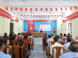 Tổ đại biểu số 02 Hội đồng nhân dân xã Phú Nghĩa khóa XXI tiếp xúc cử tri cụm Trung Hoà
