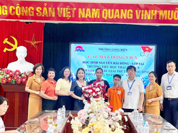 Phường Long Biên gặp mặt, động viên học sinh tham gia thi đấu giải thể thao học sinh phổ thông Toàn Quốc năm 2026