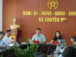 Thường trực HĐND xã Chuyên Mỹ tổ chức Hội nghị thẩm tra các báo cáo, tờ trình và dự thảo nghị quyết trước khi trình tại Kỳ họp thường lệ giữa năm 2026