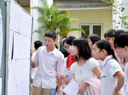 Tra cứu điểm thi vào lớp 10 của Hà Nội trên Báo Hànộimới từ ngày 19-6