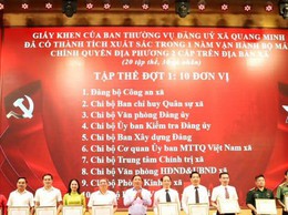 Xã Quang Minh - Dấu ấn một năm vận hành chính quyền địa phương 2 cấp