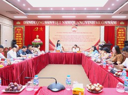 Đoàn khảo sát Uỷ ban MTTQ Việt Nam Thành phố Hà Nội làm việc với các xã Thanh Oai, Bình Minh, Dân Hoà, Tam Hưng, Ứng Thiên, Ứng Hoà về công tác quản lý và sử dụng các loại quỹ năm 2026