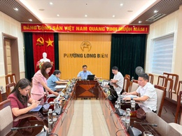 Ủy ban phường Long Biên họp thảo luận các nội dung trình kỳ họp HĐND phường và triển khai các nhiệm vụ trọng tâm