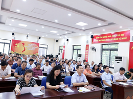 Hội nghị triển khai kế hoạch khám sức khỏe định kỳ, khám sàng lọc miễn phí cho người dân phường Khương Đình năm 2026 và giai đoạn 2026 - 2030