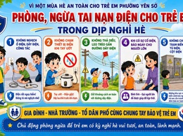 Phòng, ngừa tai nạn điện cho trẻ em trong dịp nghỉ hè