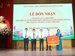 Phường Tây Hồ chuyển biến mạnh sau 1 năm vận hành mô hình chính quyền địa phương hai cấp