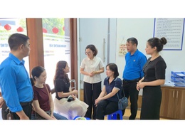 Phát huy vai trò của tổ chức Công đoàn trong việc sẻ chia, đồng hành cùng Đoàn viên