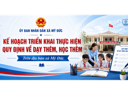 Chấn chỉnh và đưa hoạt động dạy thêm, học thêm trên địa bàn xã Mỹ Đức đi vào nền nếp