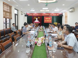 Sở Nông nghiệp và Môi trường Hà Nội kiểm tra công tác định vị mốc ranh giới sơ bộ dự án Đầu tư xây dựng Khu đô thị đa mục tiêu Bắc Thăng Long Urban City tại xã Thiên Lộc