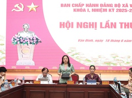 XÃ VÂN ĐÌNH QUYẾT TÂM HOÀN THÀNH CÁC NHIỆM VỤ TRỌNG TÂM NĂM 2026