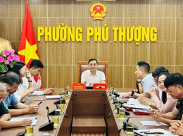 Phường Phú Thượng tham dự Hội nghị tiếp xúc cử tri với đại biểu HĐND Thành phố Hà Nội trước kỳ họp thường lệ giữa năm 2026