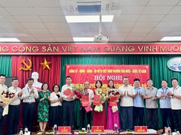 PHƯỜNG VĂN MIẾU – QUỐC TỬ GIÁM CÔNG BỐ CÁC QUYẾT ĐỊNH VỀ CÔNG TÁC CÁN BỘ