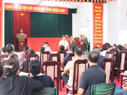 Phường Chương Mỹ vận động, đối thoại và tiếp thu ý kiến nhân dân về phương án bồi thường, hỗ trợ, tái định cư thực hiện dự án cải tạo, nâng cấp Quốc lộ 6 tại TDP Phượng Bãi và Yên Phúc