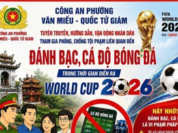 CÔNG AN PHƯỜNG VĂN MIẾU – QUỐC TỬ GIÁM Tuyên truyền phòng, chống tội phạm đánh bạc, cá độ bóng đá mùa World Cup 2026
