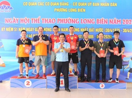 Kết quả nổi bật các công tác văn hóa, thể thao phường Long Biên 6 tháng đầu năm 2026.
