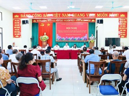 Tổ đại biểu số 3 HĐND xã đơn vị bầu cử số 5 tiếp xúc cử tri cụm Đông Sơn trước kỳ họp thường lệ giữa năm 2026