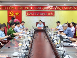 ĐẢNG ỦY XÃ THẠCH THẤT TIẾP SÓNG HỘI THẢO KHOA HỌC QUỐC GIA VỀ HOÀN THIỆN MÔ HÌNH CHÍNH QUYỀN ĐỊA PHƯƠNG HAI CẤP