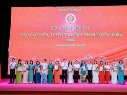 Sáng 6/6, Sơ khảo Hội thi BCV, TTV giỏi thành phố Hà Nội năm 2026 (Cụm số 6)