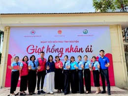 TRUNG GIÃ LAN TỎA NGHĨA CỬ CAO ĐẸP TỪ NGÀY HỘI HIẾN MÁU TÌNH NGUYỆN “GIỌT HỒNG NHÂN ÁI